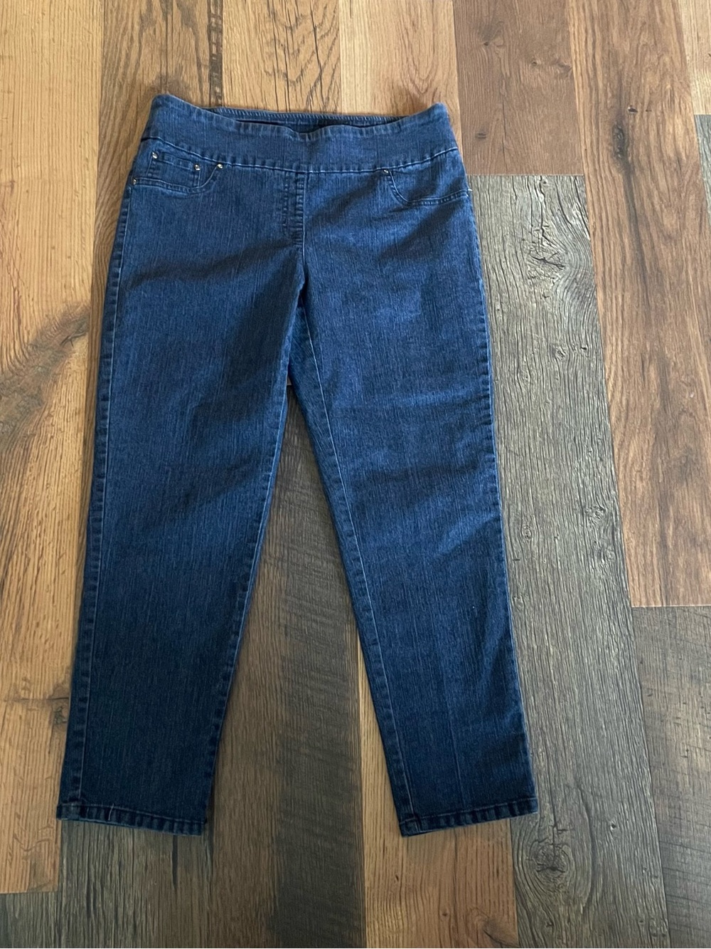 Ruby Rd. Dark Blue Wash Jeans 8P